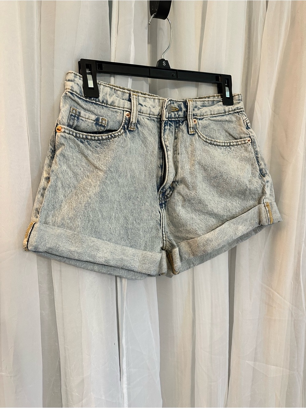 Wild Fable Denim Cuffed Shorts. - Picture 1 of 10